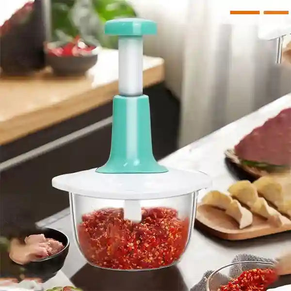 Hand press Food Chopper 2.0 - BLAIRE.STORE