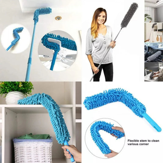 Flexible Microfiber Duster With Long Handle - BLAIRE.STORE