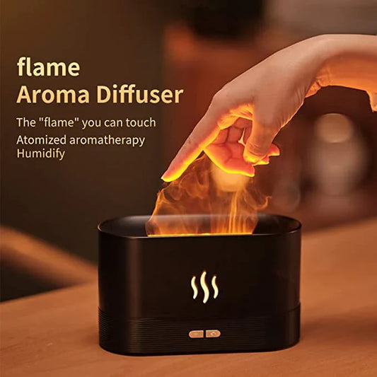 Flame Humidifier and Aroma Diffuser - BLAIRE.STORE