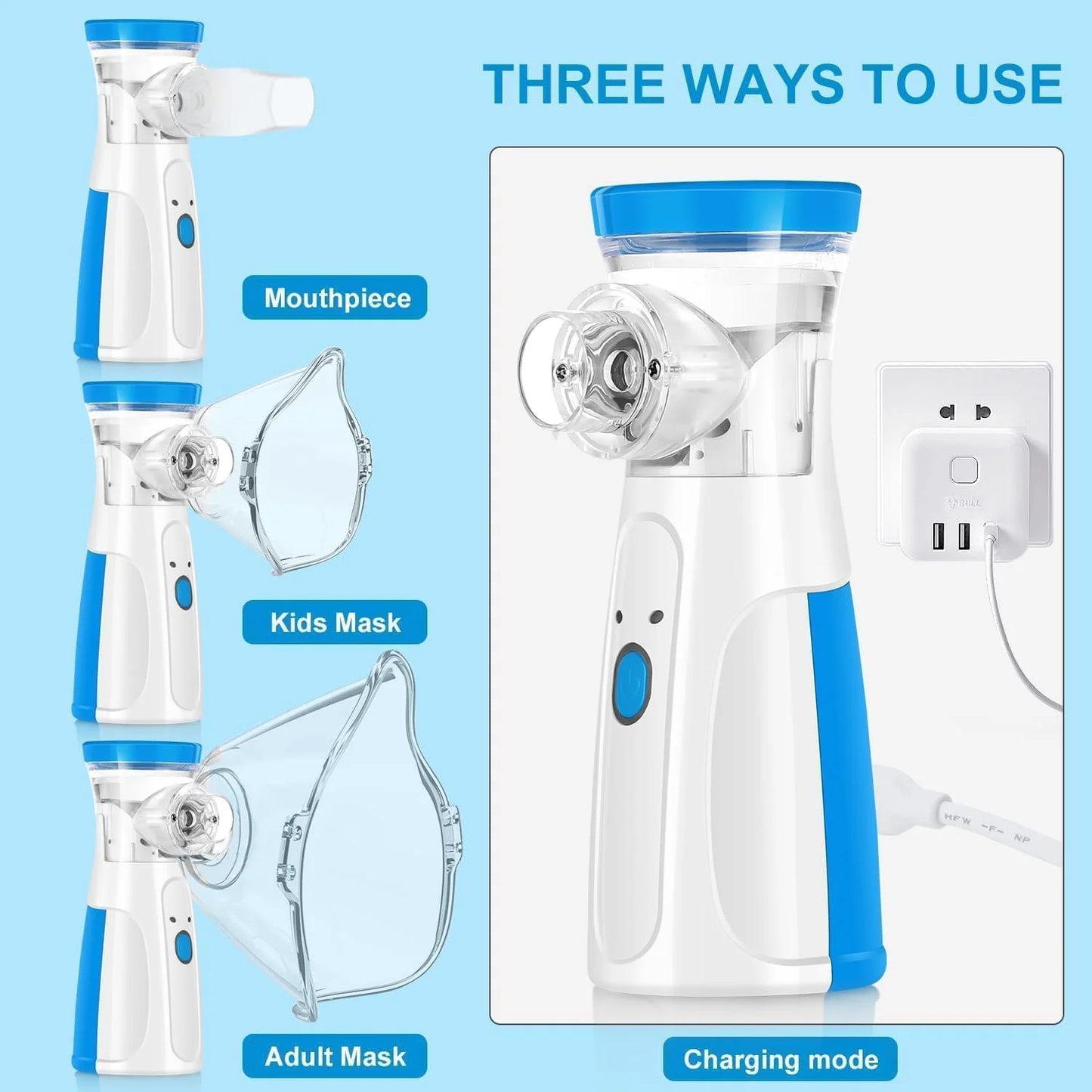 Portable Mesh Nebulizer Machine for Adults and Kids - BLAIRE.STORE