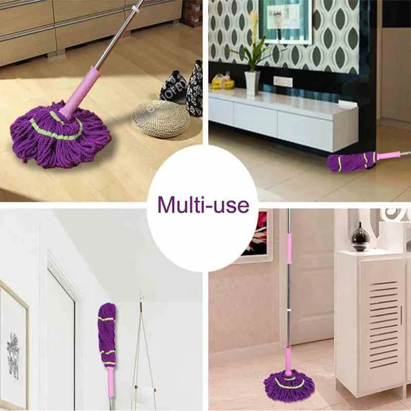 Easy Spin Magic Mop Set [Plastic Strainer] - BLAIRE.STORE