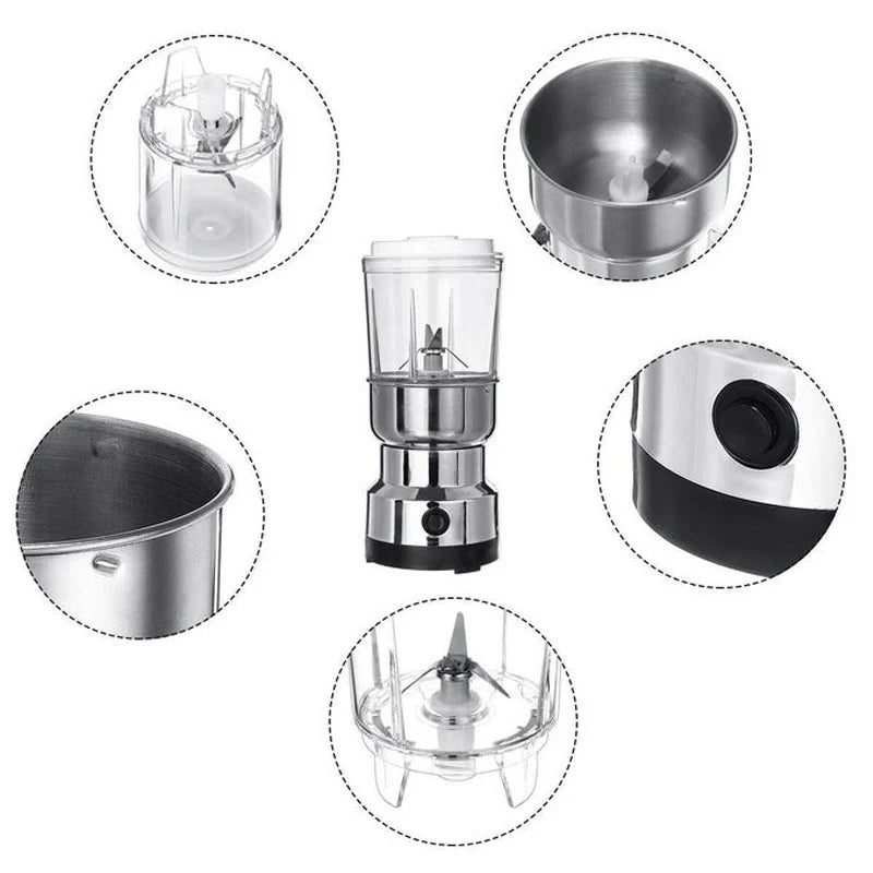 2 In 1 Electric Grinder Mixer & Blender - BLAIRE.STORE