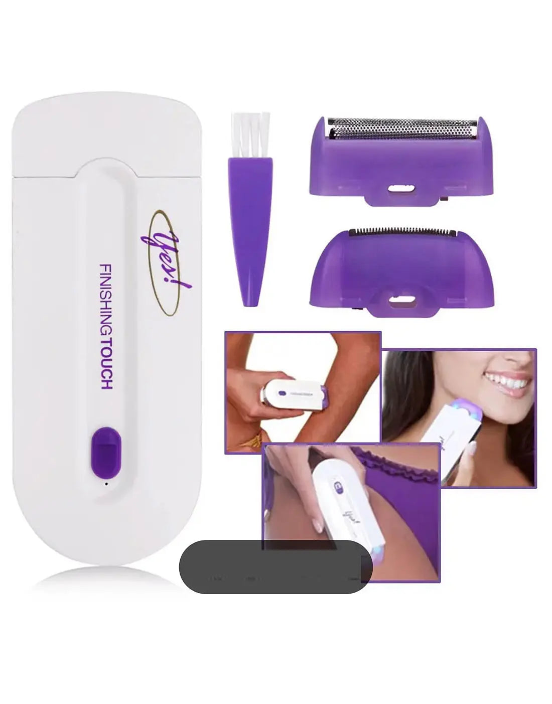 Rechargeable Yes! Finishing Touch Hair Removal Machine - BLAIRE.STORE