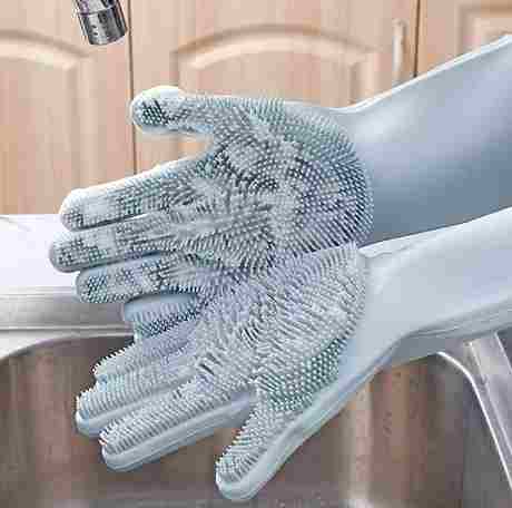 Hand Scrubbing Dish Washing Gloves - BLAIRE.STORE