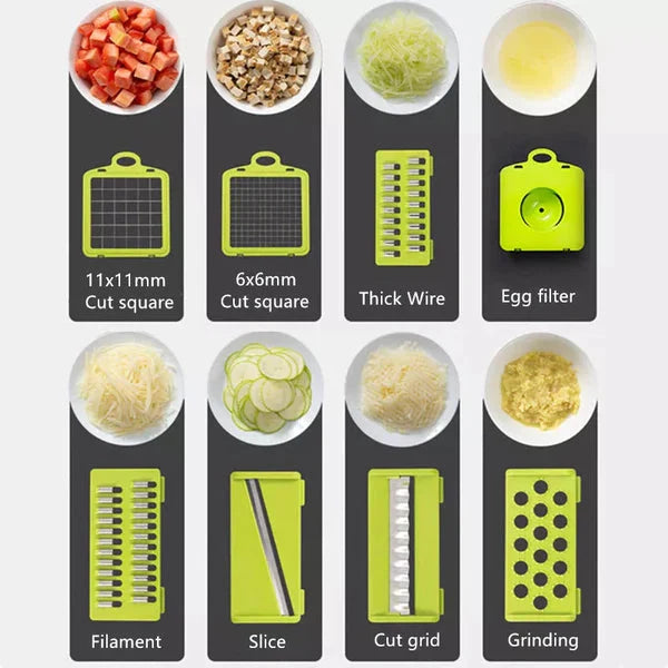 12 in 1 Multi functional Vegetable Cutter - BLAIRE.STORE