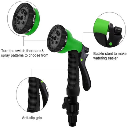 100ft 30m Expandable Flexible Magic Water Hose Pipe With Spray Nozzle Garden Hose Retractable DIY Car Wash Tool - BLAIRE.STORE