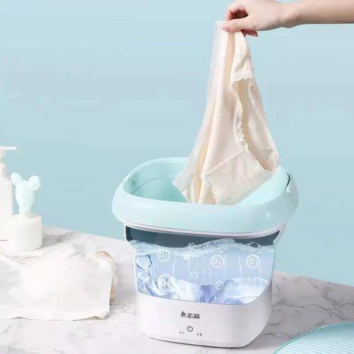 Electric Foldable Washing Machine With Dryer - BLAIRE.STORE