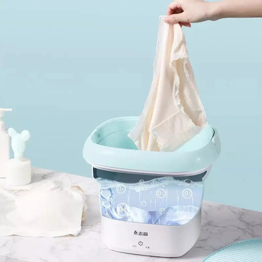 Electric Foldable Washing Machine With Dryer - BLAIRE.STORE